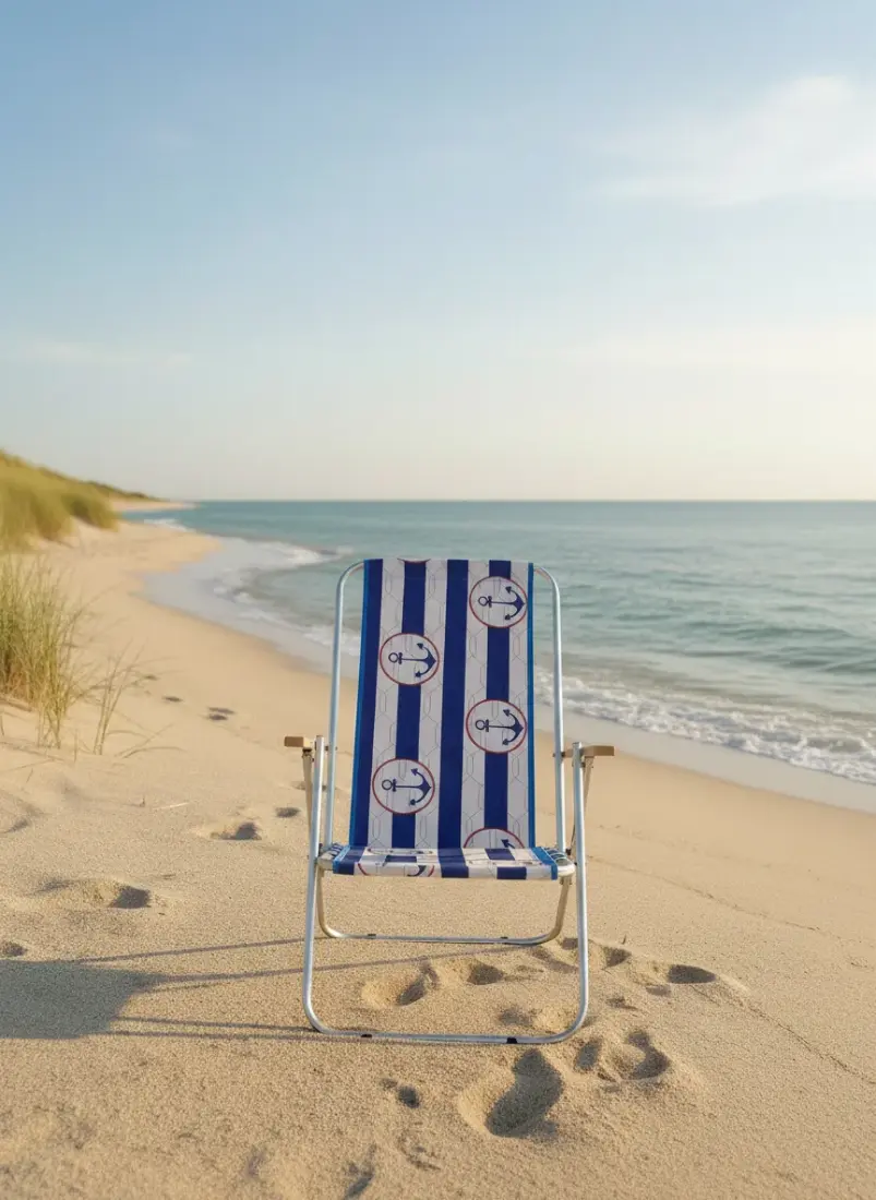 Leżak aluminiowy 2‑pozycyjny – model Uniwersalny, srebrny, 2,8 kg, udźwig 120 kg